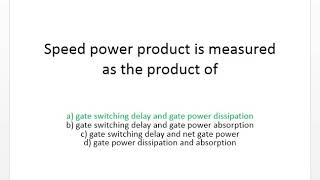 VLSI OBJECTIVE QUESTIONS