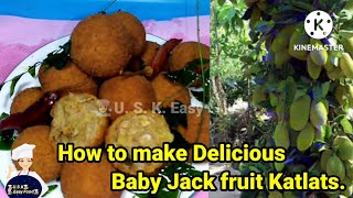 ???‍???How to make Baby Jack fruit Katlats ???‍??? Lets make Polos Katlats ??????‍?