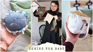 Sewing For Our Baby Boy 👶🏻🧵 Soft Toys \u0026 Nursery Accessories