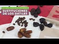 SUSTITUCIONES DE LOS DÁTILES | Cómo sustituir los dátiles para endulzar| Recetas saludables dulces