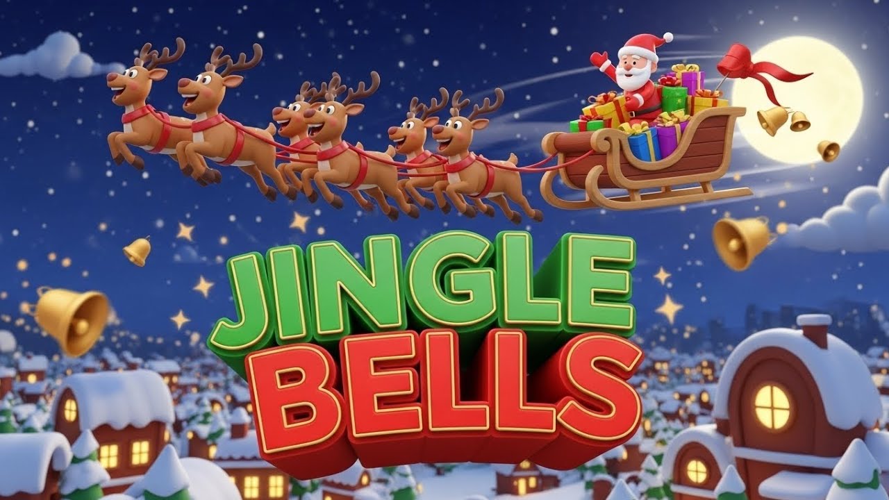 Jingle Bells | Christmas Songs for Kids | Nursery Rhymes Holiday Music ...