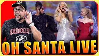 MARIAH CAREY ARIANA GRANDE e JENNIFER HUDSON Ao Vivo Oh Santa