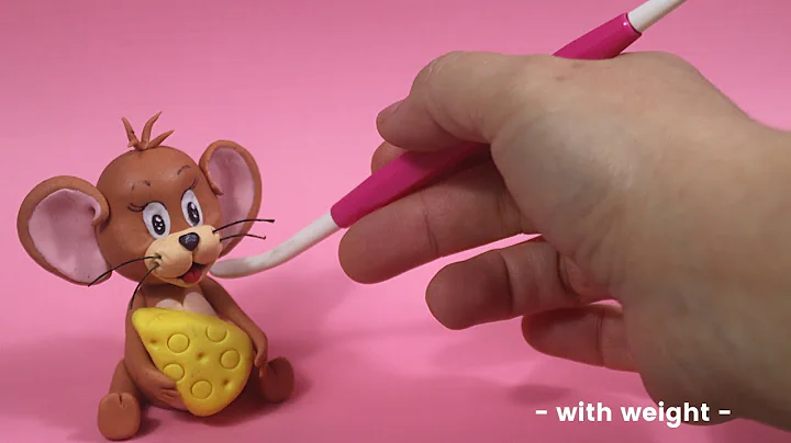 Making JERRY out of fondant or clay - cake topper ...