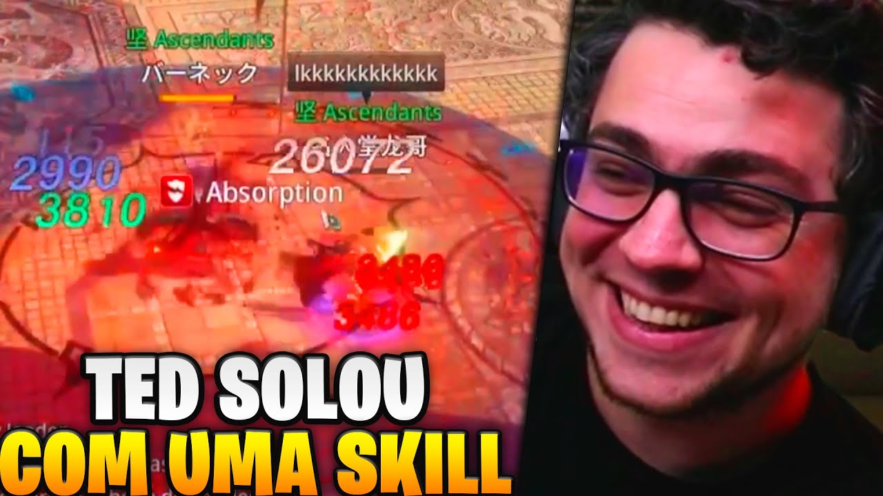 TED JÁ SOLA O BLANK USANDO APENAS UMA SKILL | MIR4