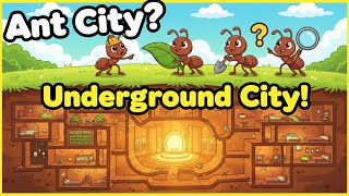 How Ants Build a Giant Underground City Song for Kids 🐜 Ant Colony Science Dance (2025)
