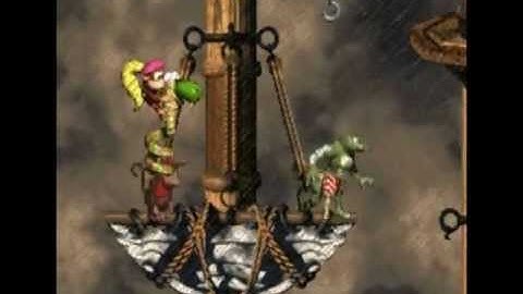 Donkey Kong Country 2 walkthrough - Topsail Trouble - Part 5