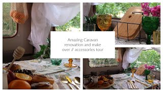 Amazing Caravan Renovation And Make Over // Accessories Tour // Dining Area In Caravan by Camping and cooking family 113 views 1 year ago 13 minutes, 54 seconds