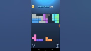 Block Puzzle King Classic Level 191 Walkthrough Solution