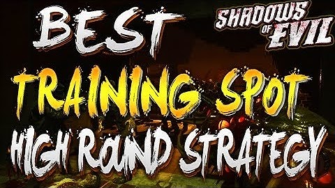 BEST HIGH ROUND STRATEGY - Shadows of Evil - Black Ops 3 Zombies