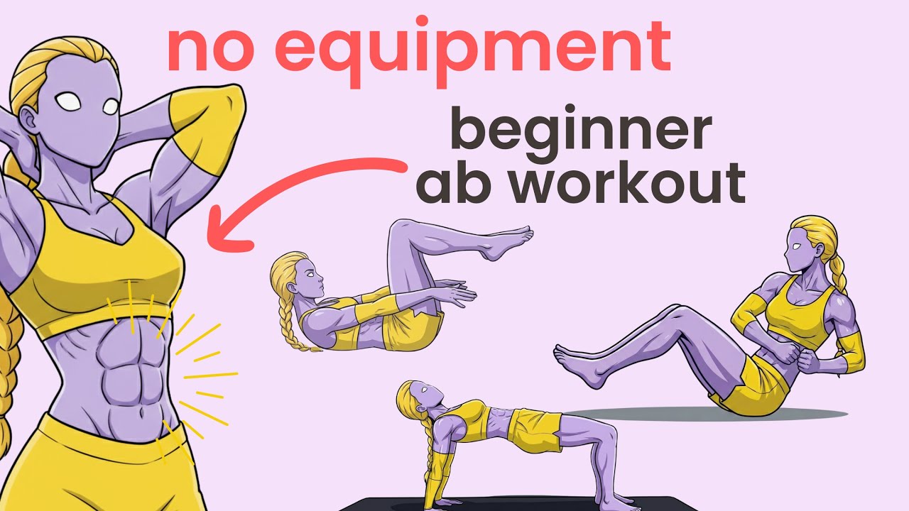 Your First Beginner Level Calisthenics ABS Workout for Women at Home ...