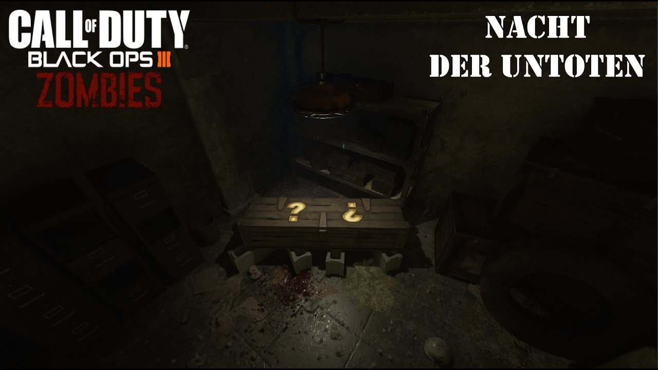 Call of Duty Black Ops 3 Nacht Der Untoten Gameplay (25 Rounds