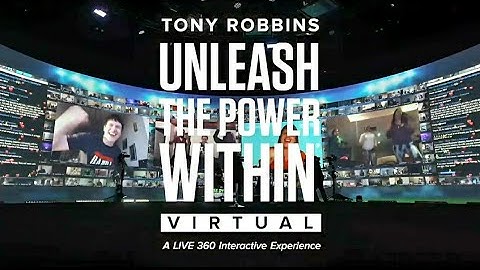 Raise your Standards with Tony Robbins!  Unleash The Power Within Virtual Event teaser
