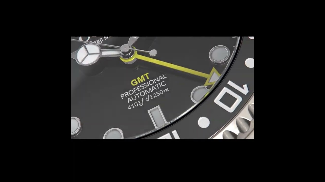 Oceaneva GMT Titanium Automatic 1250M Watch