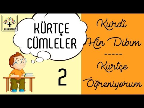 Kürtçe Cümleler #2(Günlük ifadeler) - Kürtçe Öğreniyorum