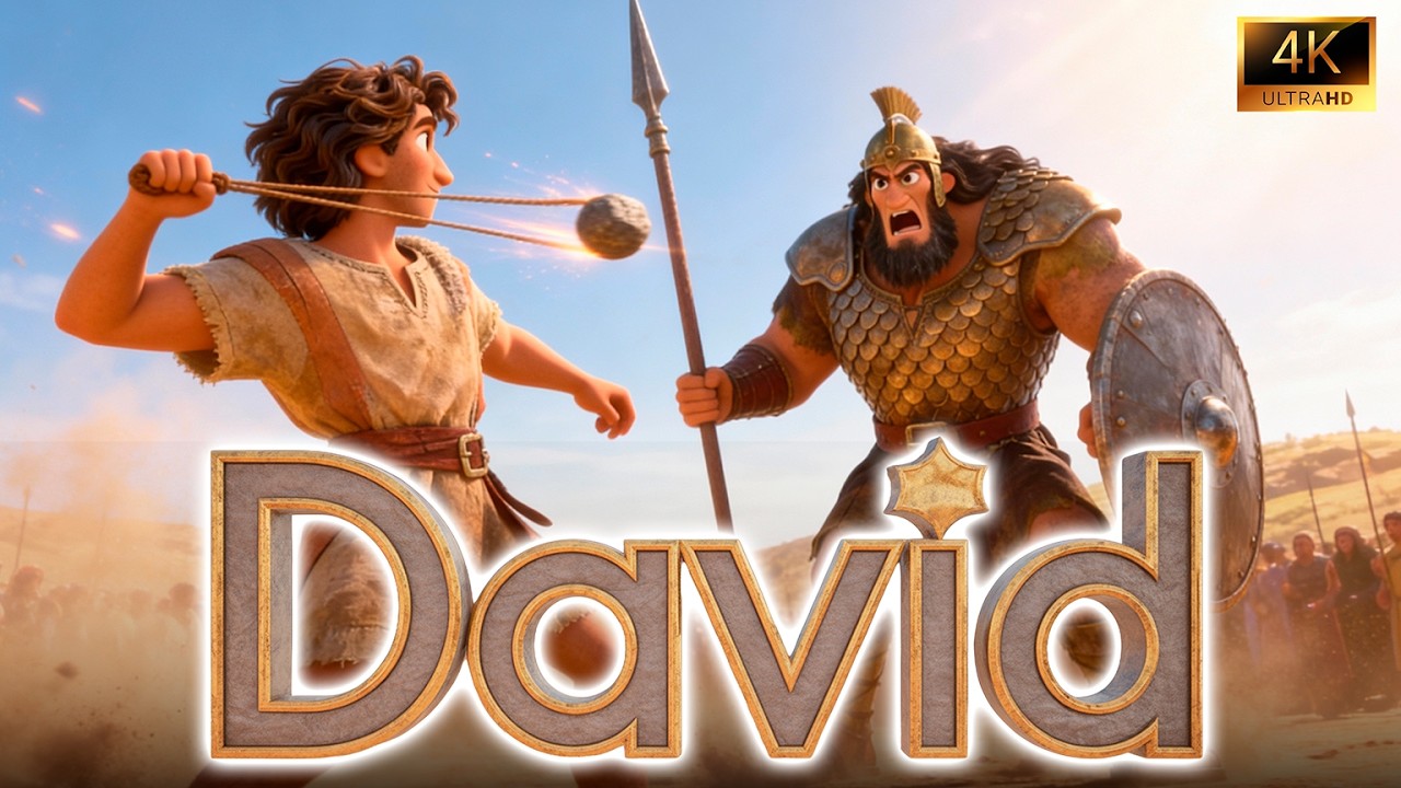 David and Goliath: From Shepherd to King | Stunning 3D Animated Movie