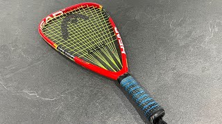 Stringing the Head Extreme Pro Racketball Racket (one of the more intricate rackets to string)
