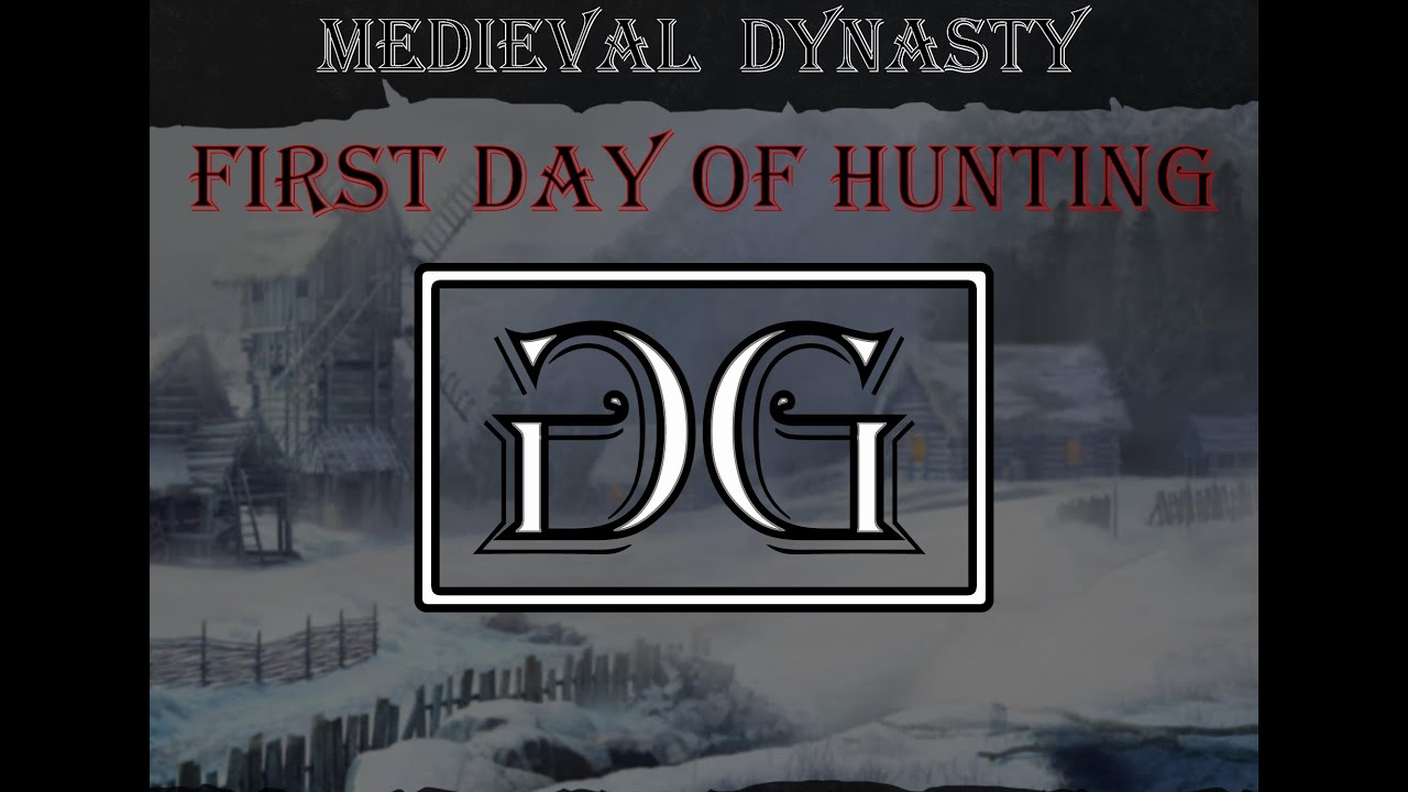Learning How to Hunt/Medieval Dynasty!! YouTube