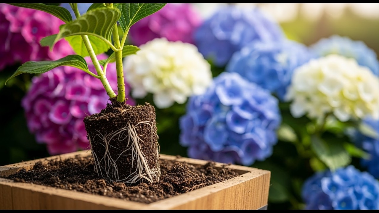 RICE WATER The Secret To Miraculously Rooting Hydrangea Plants