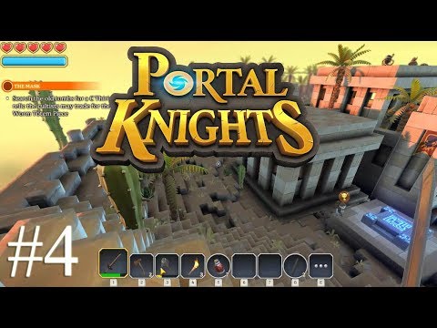 Let's Play Portal Knights - Shrieking Sands (Part 4)