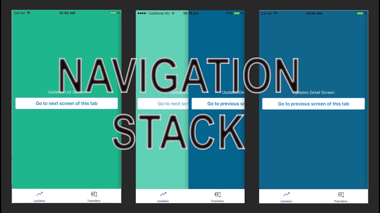 Navegacion Stack en React Native con TypeScript - YouTube