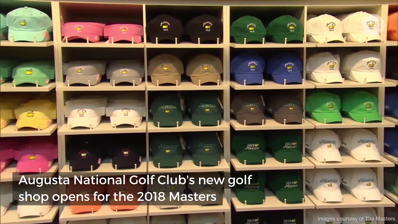 Tour Augusta Nationals new golf shop