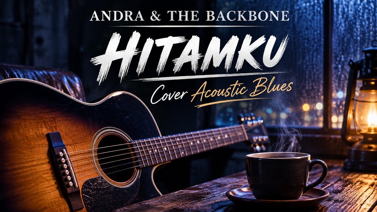 Andra \u0026 The Backbone - Hitamku (Cover Acoustic Blues) 
