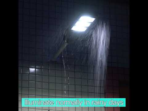 100/200/300w Solar street light outdoor motion sensor / all in one dusk to dawn solar outdoor light