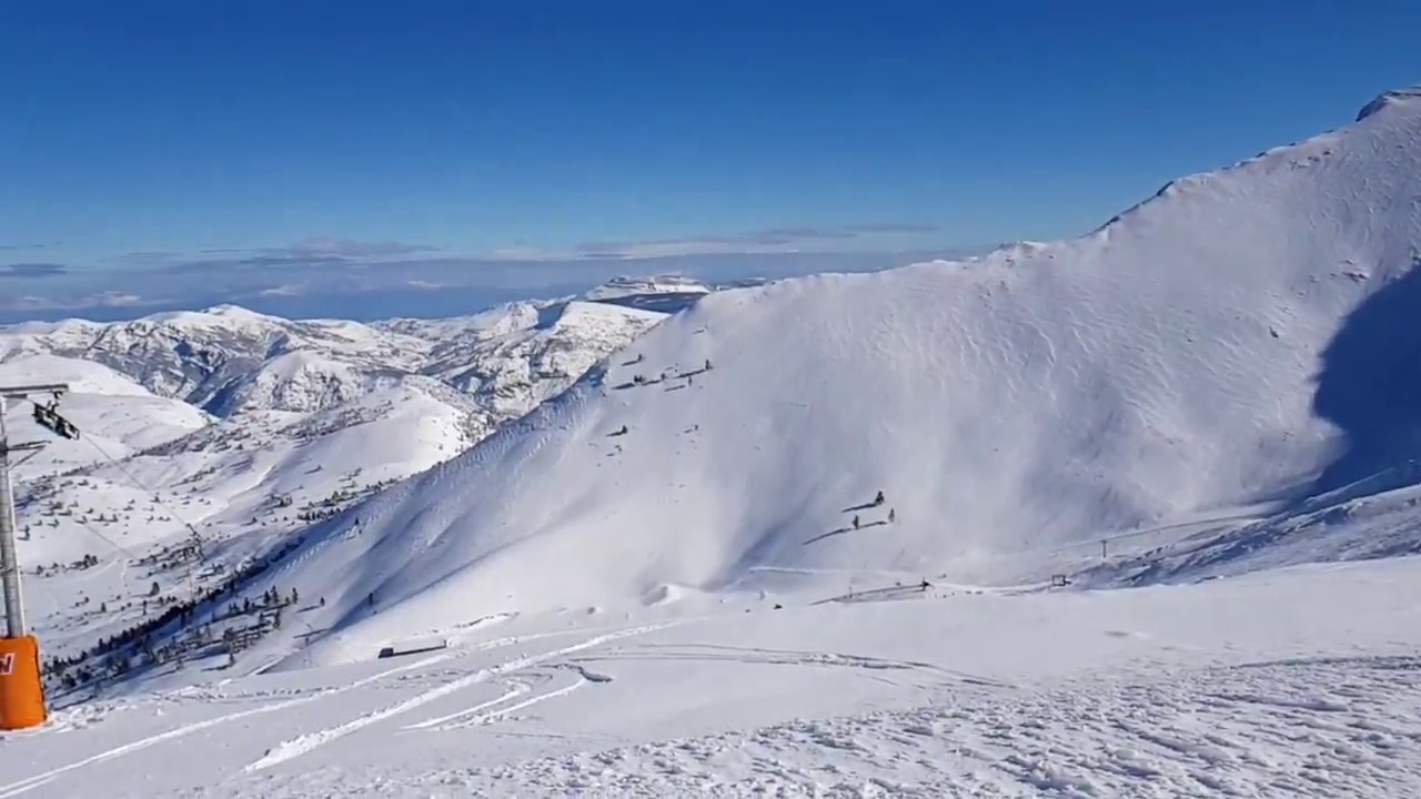 Kalavrita Ski Center (Ski in Greece) YouTube