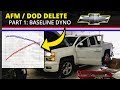 Afm delete part 1  what is afm silverado 53l baseline dyno  how much power does it make