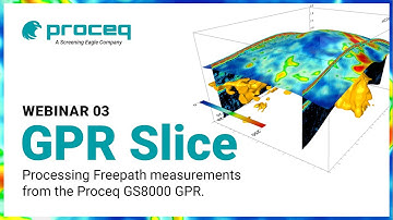 GPR Slice webinar deel 3 - Verwerken van vrijepadmetingen van de Proceq GS8000 GPR.