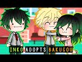 If inko adopted bakugou || gacha life || original