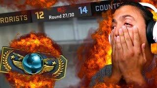THE TOUGHEST BATTLE YET!!! (CS GO ROAD TO GLOBAL ELITE #4 | Solo Competitive Matchmaking)