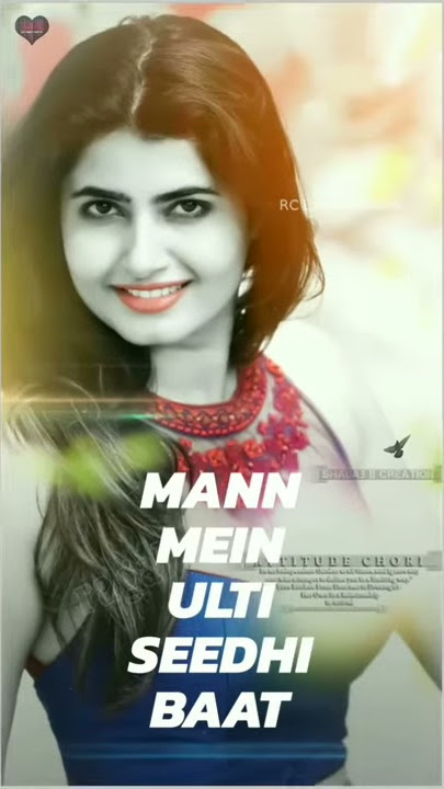 Girls Attitude Status | Tension Wali Raat Song Status | Female Song | Neha Kakkar | RC Love