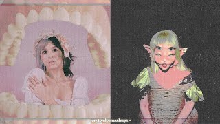 glued x powder • melanie martinez (𝖒𝖆𝖘𝖍𝖚𝖕) ‧₊˚