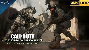 INTRO - Team Player Mission - Call of Duty Modern Warfare 2 Remastered [4K 60FPS Ultra HDR]