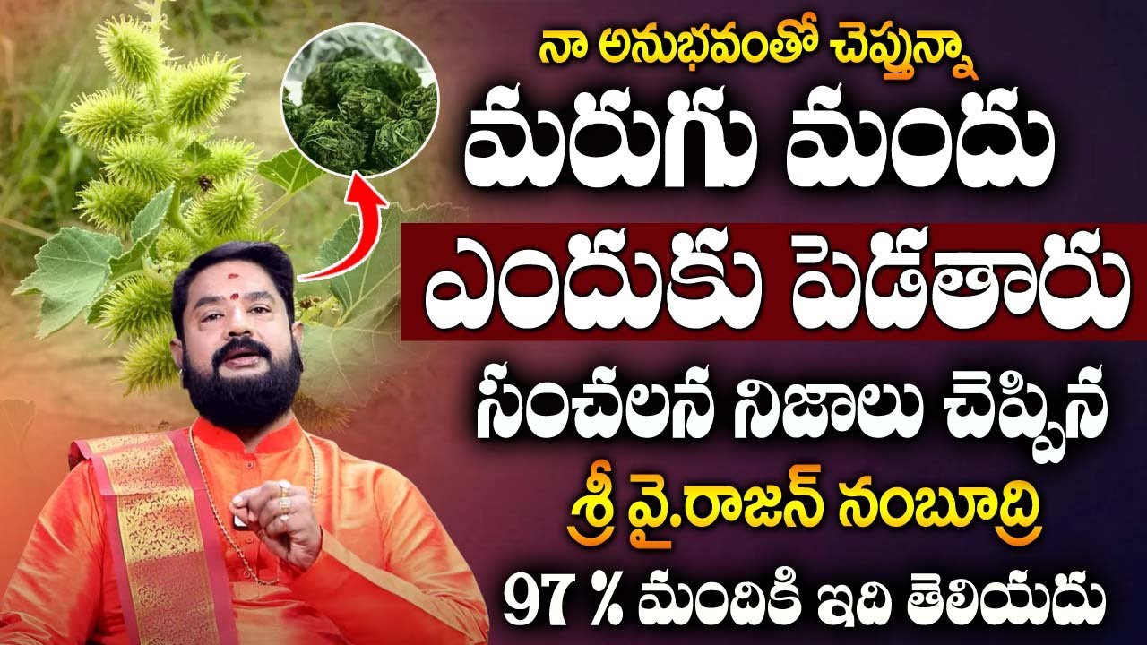 Marugu Mandu Pettadam Ela మరుగు మందు (100% works) | Sri Y.Rajan Nambudiri | 