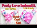 Diy Pocky Love || Tutorial Pocky Love Viral Indomilk, Hadiah/Kado/ Buket Pocky Love Untuk Tersayang