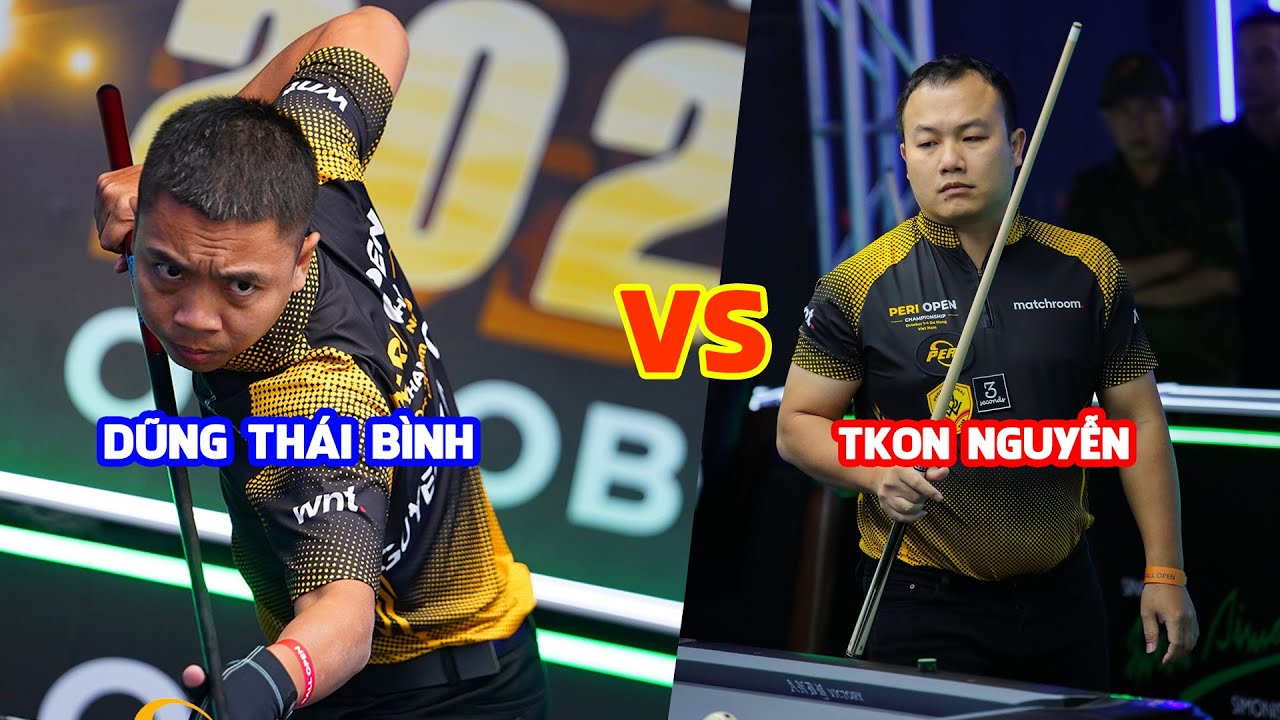 TRỰC TIẾP | TKON NGUYỄN (CN) VS DŨNG THÁI BÌNH (A) - YouTube