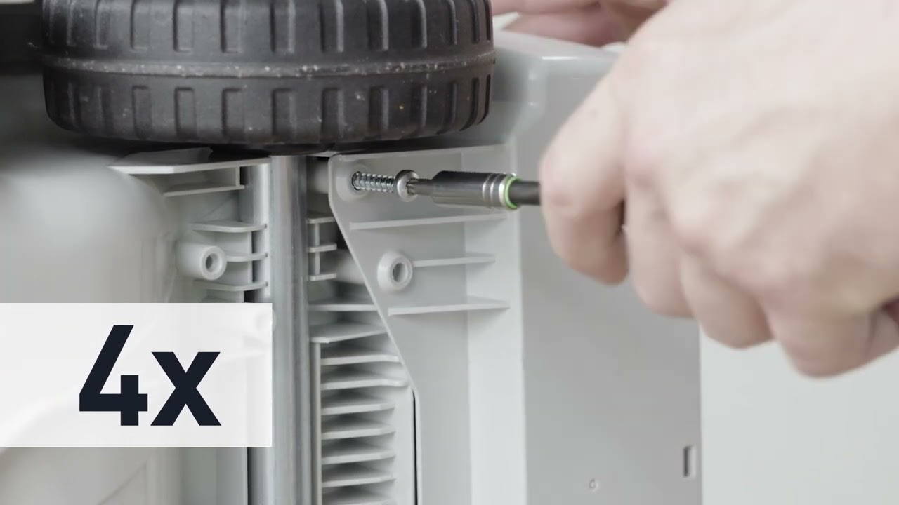 Festool Quick Guide - CTC MINI/MIDI - Installation de la boîte à accessoires