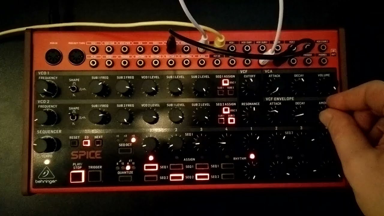 Behringer Spice Polyrhythmic Synthesizer