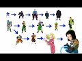 Todas las generaciones de androides del Dr Maki - Evolución de los androides - Dragon ball Super
