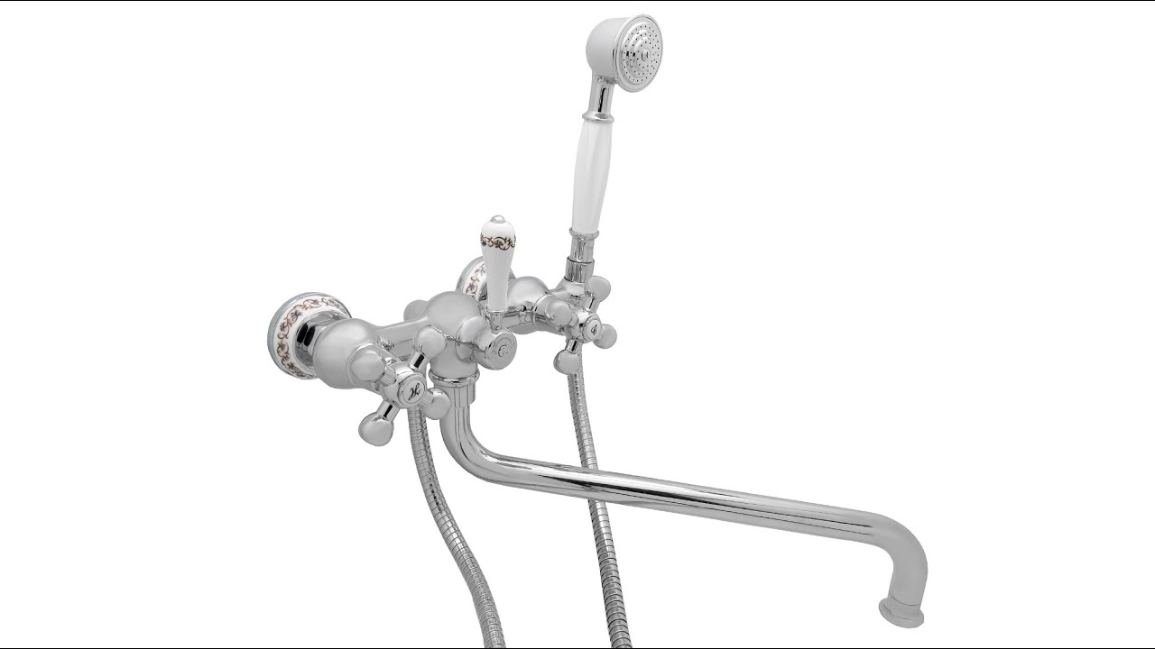 Смеситель в ванную GAPPO G2265 \"TUBIN\" 1/2\" - YouTube