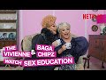 Drag Queens Baga Chipz and The Vivienne React To Sex Education | I Like To Watch UK Ep1