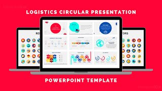Logistics Circular Presentation PowerPoint Template | DesignedEra