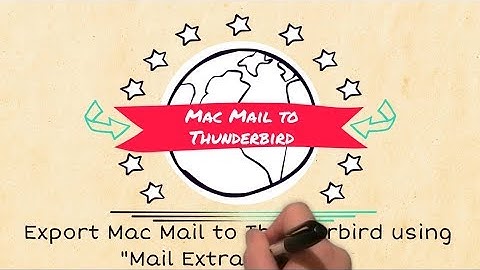 Export Mac Mail to Thunderbird Mac / Thunderbird Windows