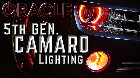 ORACLE Lighting 5th Generation Camaro // ColorSHIFT Halos + Wheel Rings + Sidemarkers + Taillights