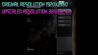 4K uPscaling Test