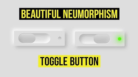 On/Off Toggle Switch Button With HTML/CSS (No JavaScript)