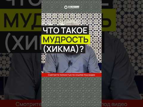 Что такое мудрость? #Shorts Ринат Абу Мухаммад