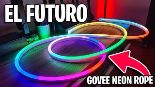 El Futuro de las TIRAS LED  Govee Neon Rope / Mejor que Philips Hue ?